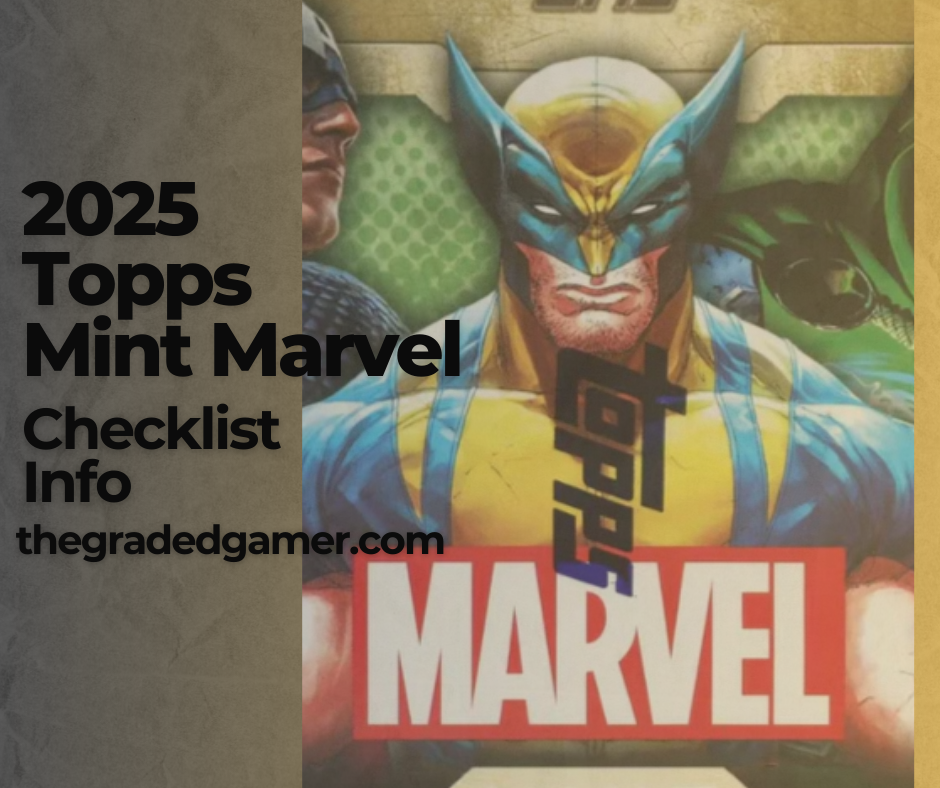2025 Topps Mint Marvel Full Checklist (SDCC & Hobby) – The Graded