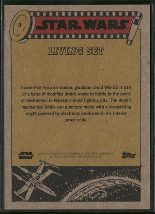 2020 Topps Star Wars Living Set Card 147 WG-22 Solo: A SW Story /1186