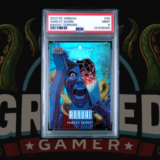 2023 UD DC Annual Knight Terrors Card 20 Harley Quinn PSA 9
