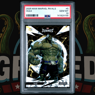 2025 Kakawow Phantom Marvel Rivals Card 5 Hulk PSA 10