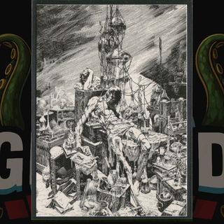 1993 FPG Bernie Wrightson: Master of the Macabre Frankenstein Card F7 Failure