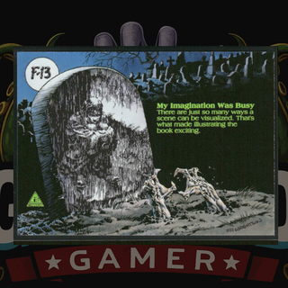 1993 FPG Bernie Wrightson: Master of the Macabre Frankenstein Card F13 My Imagination