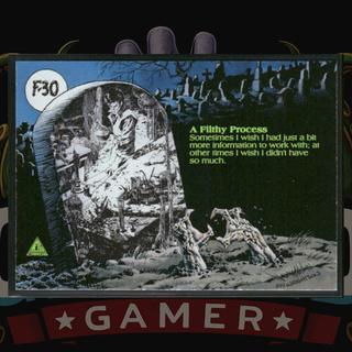 1993 FPG Bernie Wrightson: Master of the Macabre Frankenstein Card F30 A Filthy Process
