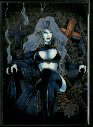 1994 Lady Death Chromium Series 1 Card 39 Cover Lady Death 2