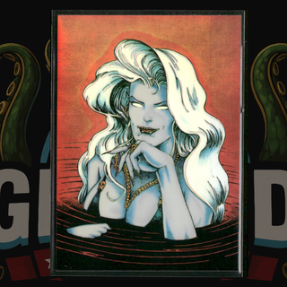1994 Lady Death Series I Card 41 Lady Death Swimsuit 1 Premium Edition Factory Set Holochrome