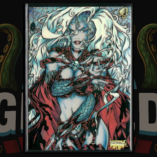 1994 Lady Death Series I Card 81 The Diva Of Death Factory Holochrome Kirk Lindo
