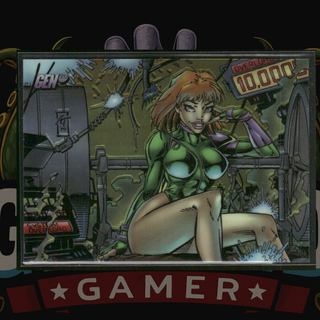 1995 Gen 13 Chromium Series 1 Card 103 Fairchild At Work (Art Thibert)