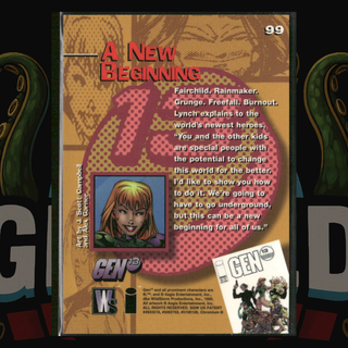 1995 Gen 13 Chromium Series 1 Card 99 A New Beginning (J Scott Campbell)