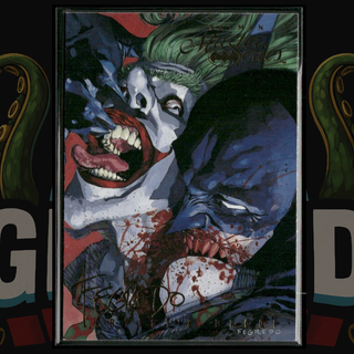 1995 SkyBox Batman Master Series Card 80 Teething Vampire Batman Artist's Proof Parallel