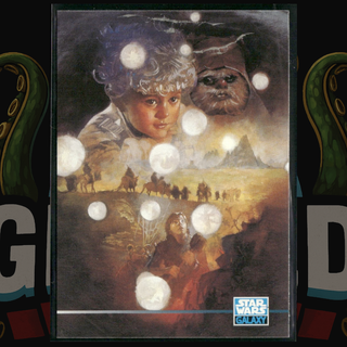1995 Topps Star Wars Galaxy Series 3 Card 298 Cindel Ewok Adventure