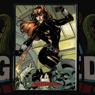 2007 UD Marvel Masterpieces Card 11 Black Widow