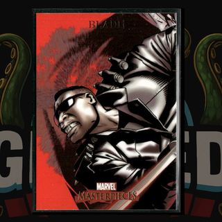 2007 UD Marvel Masterpieces Card 12 Blade