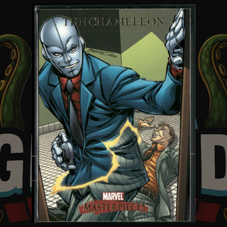 2007 UD Marvel Masterpieces Card 18 The Chameleon