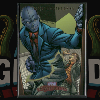 2007 UD Marvel Masterpieces Card 18 The Chameleon Foil
