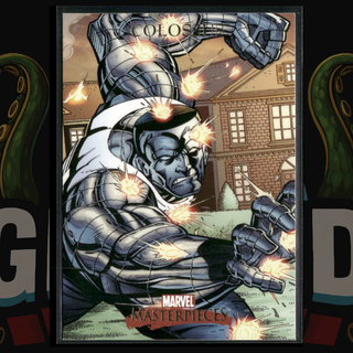 2007 UD Marvel Masterpieces Card 19 Colossus