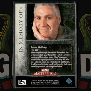 2007 UD Marvel Masterpieces Card 21 Dagger