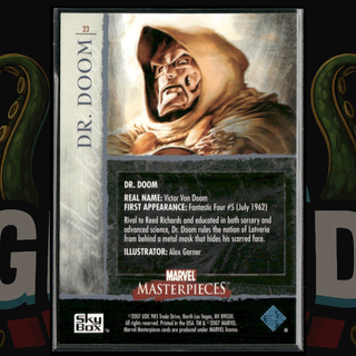 2007 UD Marvel Masterpieces Card 23 Dr. Doom