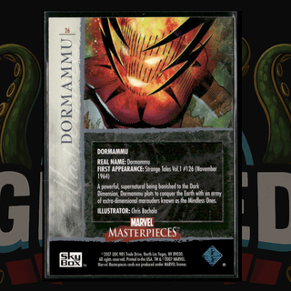 2007 UD Marvel Masterpieces Card 26 Dormammu