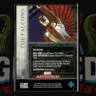 2007 UD Marvel Masterpieces Card 29 The Falcon
