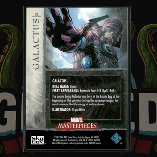 2007 UD Marvel Masterpieces Card 30 Galactus
