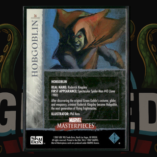 2007 UD Marvel Masterpieces Card 36 Hobgoblin