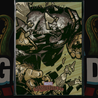 2007 UD Marvel Masterpieces Card 44 Juggernaut Foil