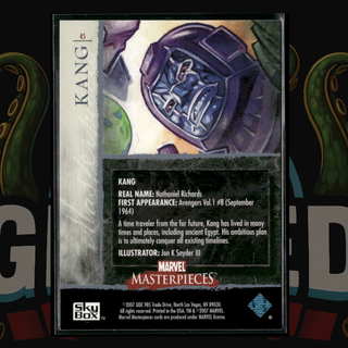 2007 UD Marvel Masterpieces Card 45 Kang