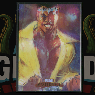 2007 UD Marvel Masterpieces Card 52 Luke Cage Foil