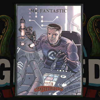 2007 UD Marvel Masterpieces Card 57 Mr. Fantastic