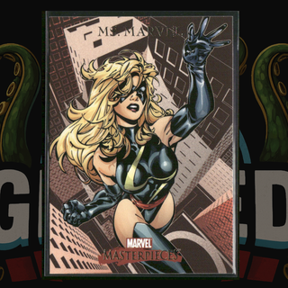 2007 UD Marvel Masterpieces Card 59 Ms. Marvel
