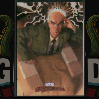 2007 UD Marvel Masterpieces Card 63 Professor X Foil