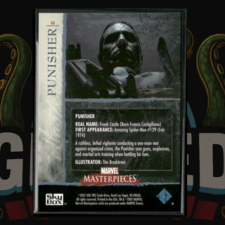 2007 UD Marvel Masterpieces Card 66 Punisher