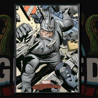 2007 UD Marvel Masterpieces Card 68 Rhino