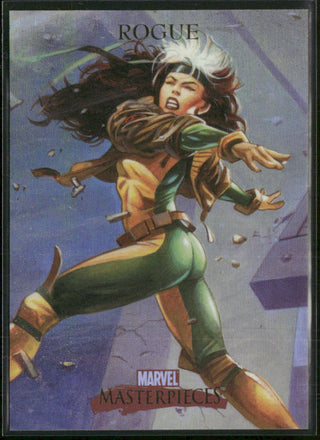 2007 UD Marvel Masterpieces Card 69 Rogue Foil