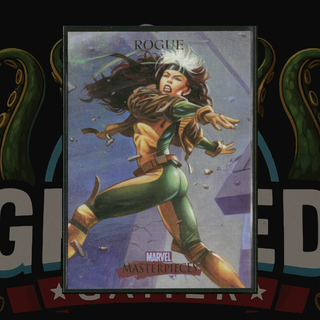 2007 UD Marvel Masterpieces Card 69 Rogue Foil