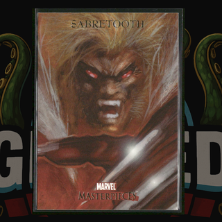 2007 UD Marvel Masterpieces Card 70 Sabretooth