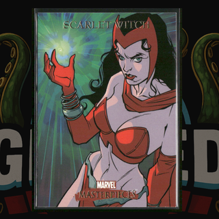 2007 UD Marvel Masterpieces Card 72 Scarlet Witch