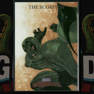 2007 UD Marvel Masterpieces Card 73 The Scorpion Foil