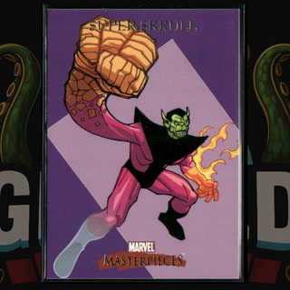 2007 UD Marvel Masterpieces Card 83 Super-Skrull
