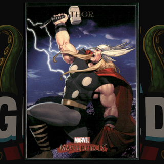 2007 UD Marvel Masterpieces Card 86 Thor
