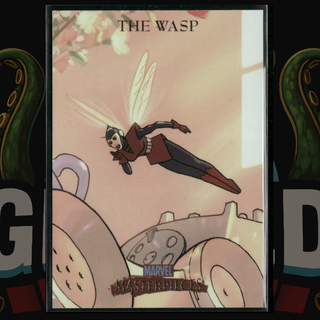 2007 UD Marvel Masterpieces Card 89 Wasp Foil