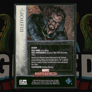 2007 UD Marvel Masterpieces Card 8 Bishop