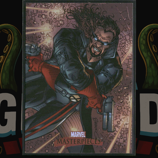 2007 UD Marvel Masterpieces Card 8 Bishop Foil