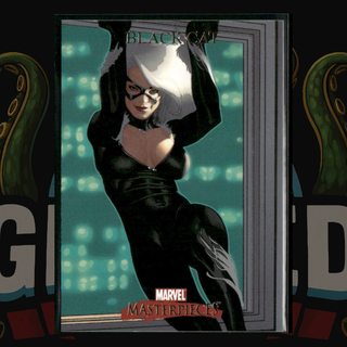 2007 UD Marvel Masterpieces Card 9 Black Cat