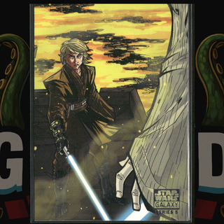 2010 Topps Star Wars Galaxy Series 5 Card 7 I Have The High Ground