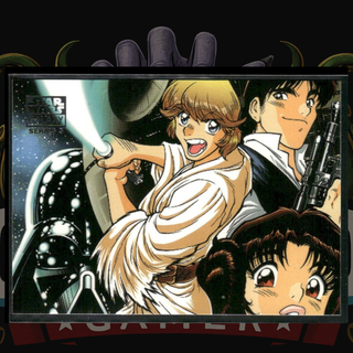 2010 Topps Star Wars Galaxy Series 5 Card 100 The Gangs All Here