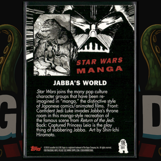 2010 Topps Star Wars Galaxy Series 5 Card 106 Jabba's World