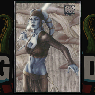 2010 Topps Star Wars Galaxy Series 5 Card 15 Aayla Secura Allison Sohn