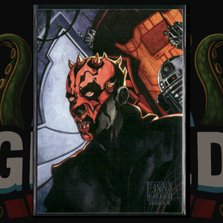 2010 Topps Star Wars Galaxy Series 5 Card 26 Infiltrator (Darth Maul)