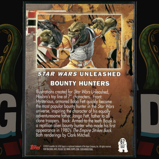 2010 Topps Star Wars Galaxy Series 5 Card 67 Boba Fett